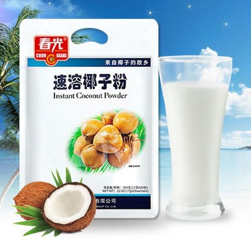 海南特产春光340克速溶椰子粉浓郁椰香 速溶冲饮早餐代餐