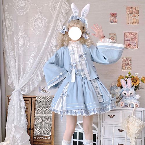 樱姬lolita原创设计正版爱丽丝和风物语洛丽塔日常长袖公主连衣裙