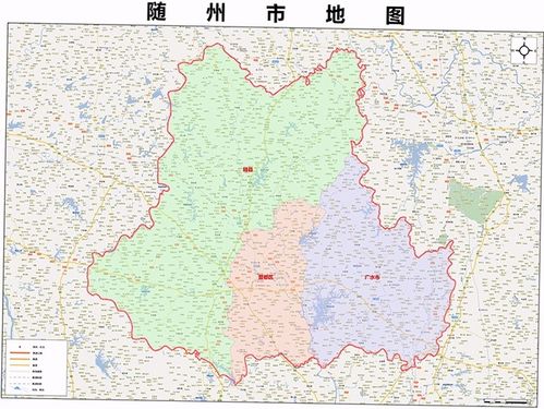 2021新款随州市地图贴图 办公室挂图 高清防水墙壁装饰画定制地图