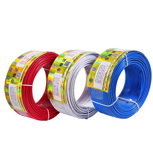 bv电线2.5铜芯线家装家用阳谷电缆4 6平方10国标16单芯硬线 bv2.5黄色