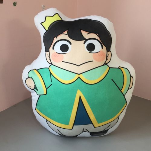 国王排名玩偶抱枕 卡通漫画周边国王排名毛绒抱枕大王子波吉靠垫卡克