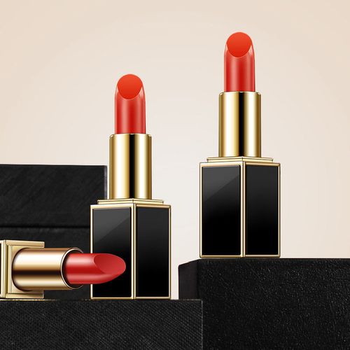 tom ford【国美好货】汤姆福特tomford口红黑管80#红棕色 保湿润泽