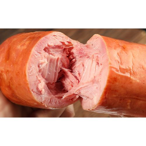 青岛老火腿香肠老式大火腿肠腱子肉整腿三明治切片烟熏火腿片 青岛