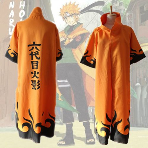 动漫火影忍者衣服鸣人六代目cos服披风漫展万圣节派对cosplay服装