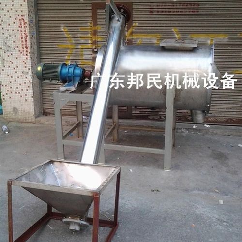 新型不锈钢搅拌j机干粉搅拌机 卧式干湿搅拌机 饲料搅拌机