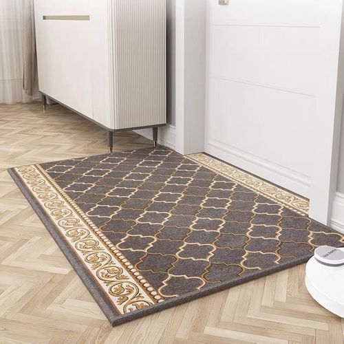 欧式家用进门地垫简约入户门地毯玄关走廊脚垫吸水防滑门口垫子