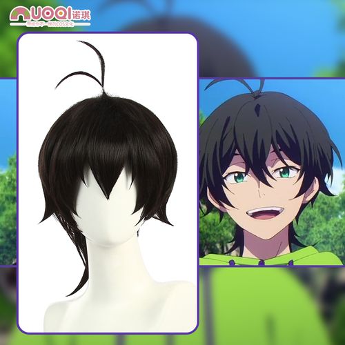 诺琪  sk无限滑板miya知念实也cos假发发尾反翘易造型cosplay假毛