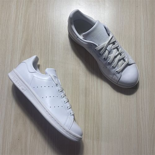 阿迪达斯 三叶草 stan smith 史密斯 纯白尾小白鞋男女板鞋s75104