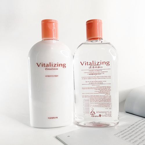 韩国 爱茉莉水乳套装vitalizing正品爽肤水柔肤水乳液 太平洋简装