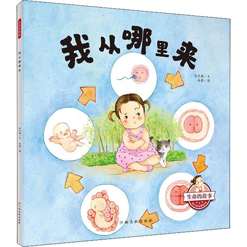 我从哪里来 儿童幼儿宝宝绘本图画故事书 幼儿园3456岁读物读本经典