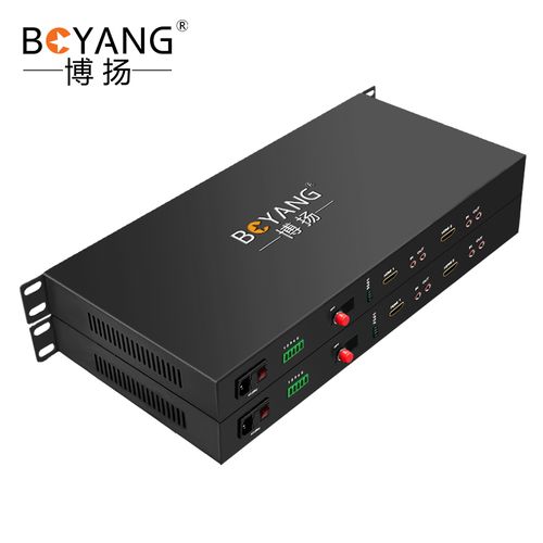 博扬 1路独立双向视频hdmi光端机 1路独立双向音频  fc接口 全高清光