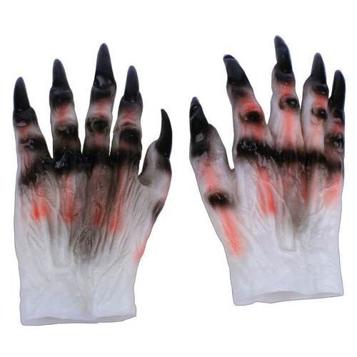 万圣节装扮吓人道具恶魔僵尸魔鬼手套剧本杀恐怖吸血鬼狼爪子手套
