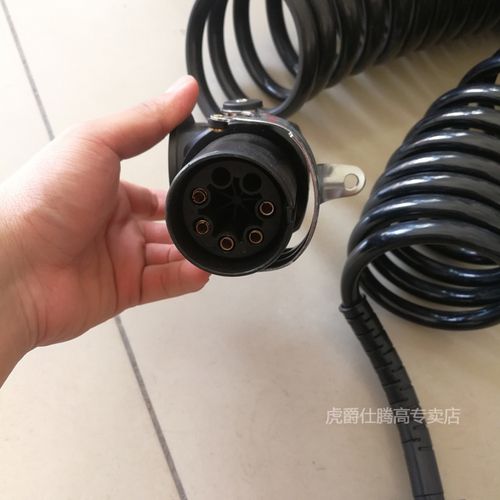 s线半挂车牵引k5孔七芯连接线总成福田东风一汽解放连接线