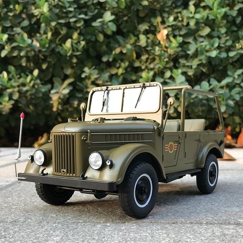 苏联嘎斯69敞篷 原厂 1:18 gaz-69 合金汽车模型 老爷车 精细版 收藏