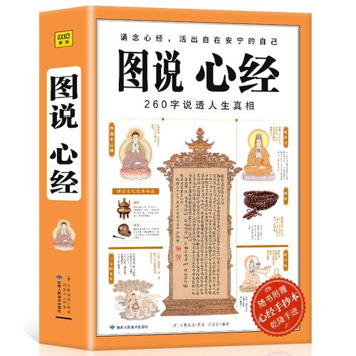说心经一260字说透人生真相 金刚经心经/佛教十三经书籍 佛学入门书籍