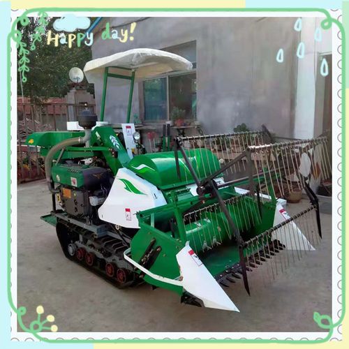 0a小型小麦水稻收割机  可领补贴的联合收割机