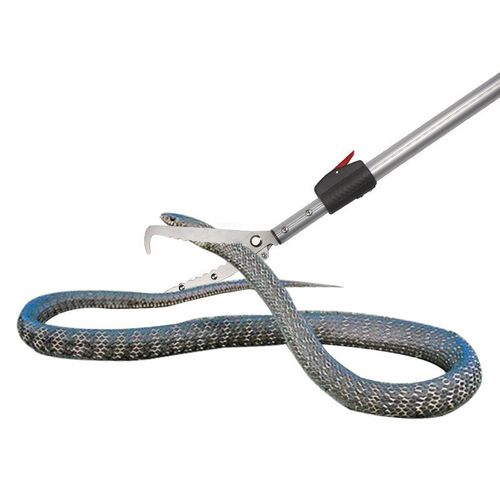 加厚铝合金黄鳝夹泥鳅鳝鱼钳子防脱防蛇工具不锈钢夹夹蛇器可伸缩