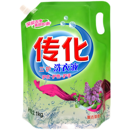 传化 三护洗衣液2.1kg袋装 护衣 护色 护手洗衣液 2.1kg*1
