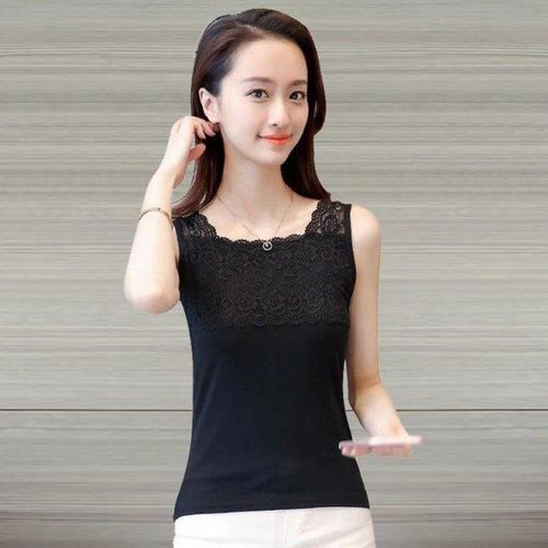 莫代尔蕾丝吊带打底背心女新款内穿无袖性感女装外穿百搭春夏上装