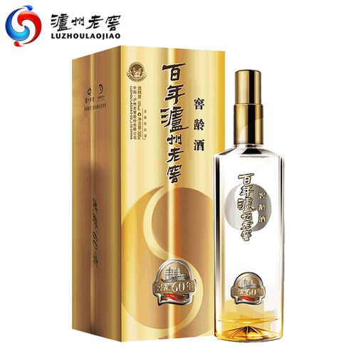 百年泸州老窖 窖龄60年38度500ml 浓香型低度白酒