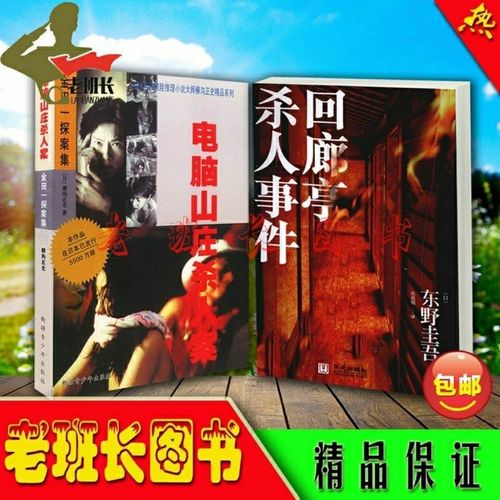 电脑山庄杀人案 回廊亭杀人事件推理小说-日本一探案集2本合售