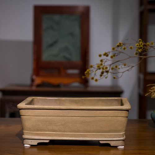 清代 紫砂盆景盆老物件收藏品文玩古董真品书房桌面中式摆件花盆