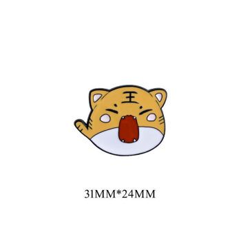优匠 a little情侣老虎胸针可爱日系原创徽章学生别针包包装饰品礼物