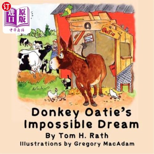 【中商海外直订】donkey oatie"s impossible dream 驴子奥蒂不可能的