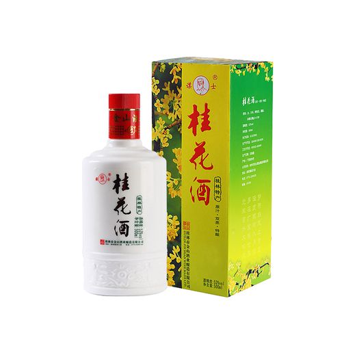 桂林特产谋士桂花酒53度桂花香酒高度酒水果露酒500ml