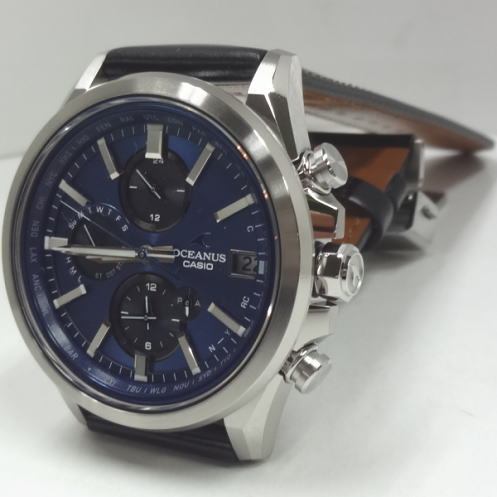 量贩时计 casio oceanus蓝牙电波太阳能ocw-t4000cl-2ajf日本直邮