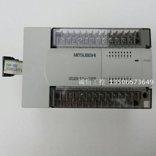 二手原装 plc日本三菱mitsubishi plc fx2n-32er fx2n-32et九成新
