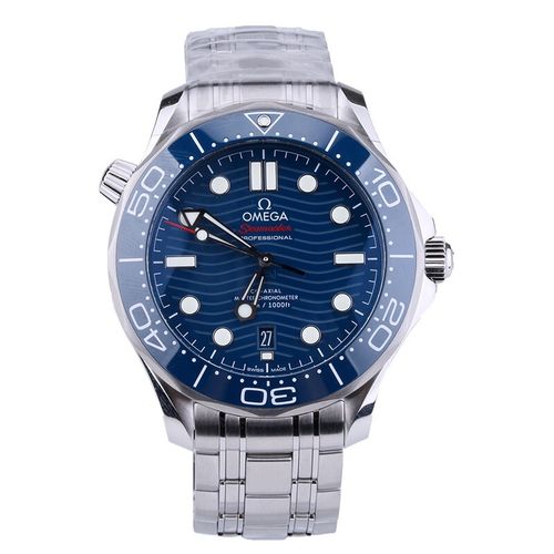 【二手95新】欧米茄男表海马系列男士自动机械二手手表钟表42mm 210.