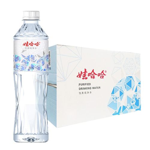 娃哈哈纯净水饮用水大瓶甘甜爽口饮用水家庭饮用水整箱装 晶钻纯净水