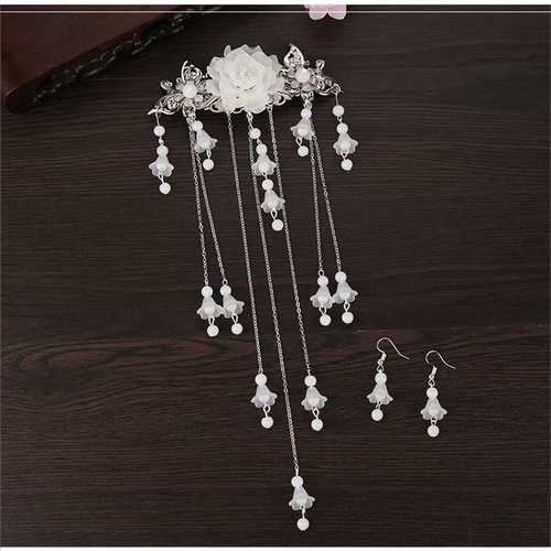 古代头饰簪子发夹宫廷步摇古风发簪古典复古公主流苏