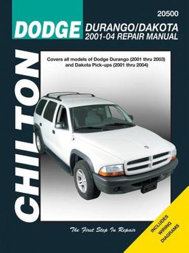 【预售】dodge durango & dakota: 2001 through 2004