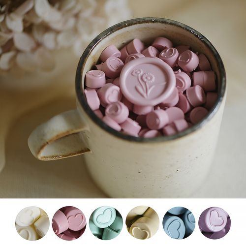 一只甜桔【高定系列火漆蜡粒】进口原料特别订制限定色火漆蜡粒