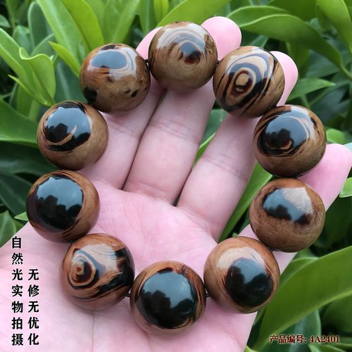 海神柳保真黑珊瑚海柳手串男士佛珠念珠圆珠首饰天眼纹2.4cm包邮