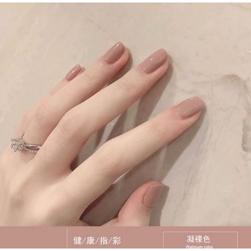 新白色甲油胶经典纯色系列米白色网红流行色光疗甲油胶美甲店专用 q