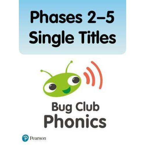 预订 bug club phonics phases 2-5 single t. [9781292343006]