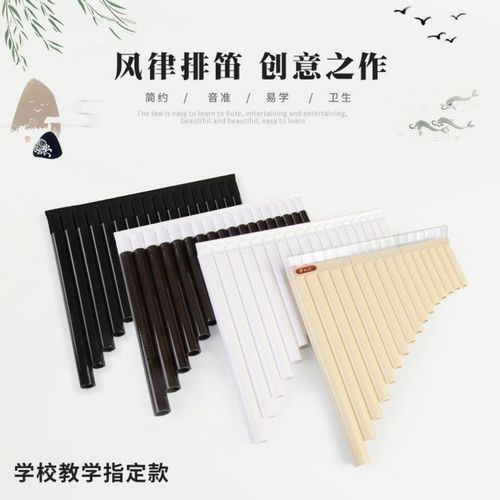 排笛 初学16管排笛易学18管成人排箫儿童学生排萧乐器吹管c调风律