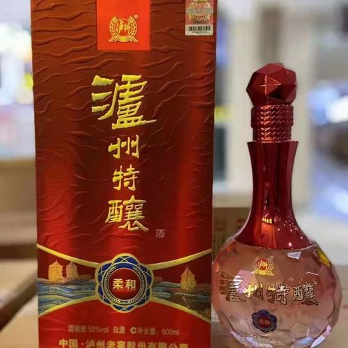 泸州老窖泸州特酿柔和白酒42度礼盒装500ml婚宴礼品正品批发特价