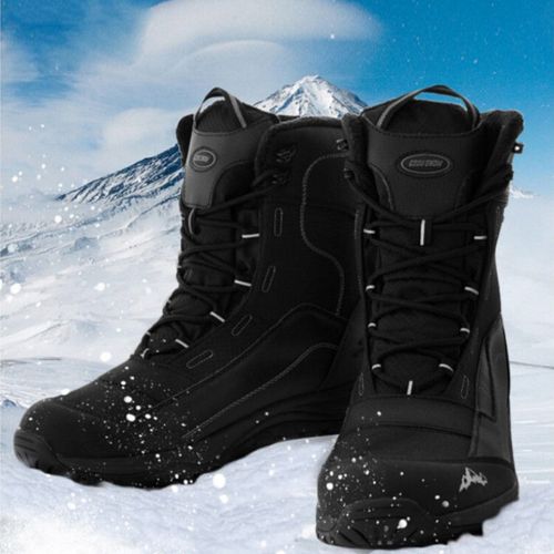 户外滑雪鞋雪地靴男防水防滑单板双板滑雪靴登山装备东北靴雪鞋