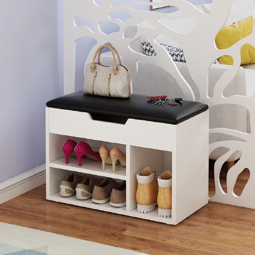 进门换鞋凳鞋柜多功能创意简约现代玄关穿鞋凳家用门口储物凳鞋架