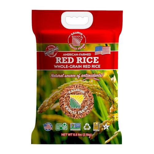 罗尔斯顿ralston美国进口大米原生态红米糙米粗粮脂减饭年货节日送礼