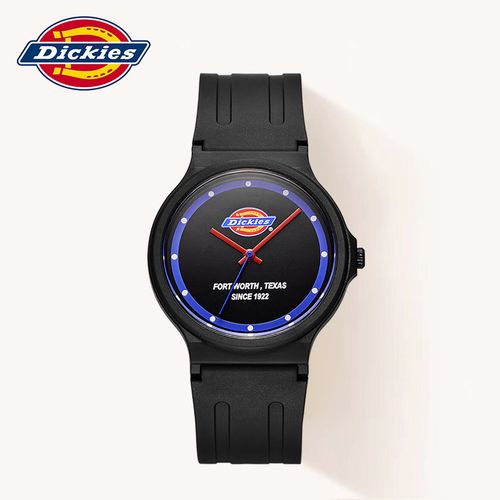【2021新品】dickies手表潮流时尚硅胶男女石英学生手表cl-164