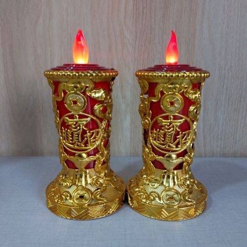 led电子蜡烛灯摇摆仿真火焰插电佛堂供佛供灯佛教长明灯斗烛