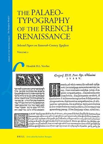 【预售】the palaeotypography of the french renaissance
