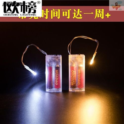 led发鸟灯运输灯不插电手工diy灯泡电池小夜灯单个小彩灯宠物发光