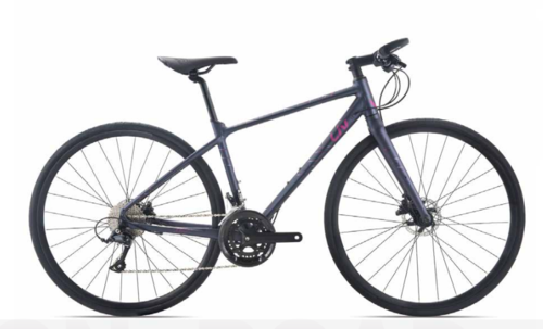 liv捷安特爱美姿aimez sl2通勤健身女式学生平把公路自行车18速