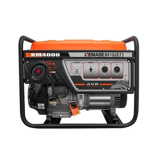 科马小型汽油发电机组3kw 家用单相220v省油手动便携式汽油发电机